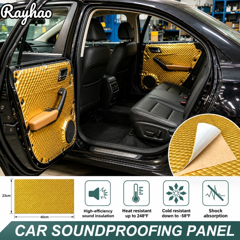 Car Floor Mat - حصيرة عزل الصوت للسيارة، ورق عازل