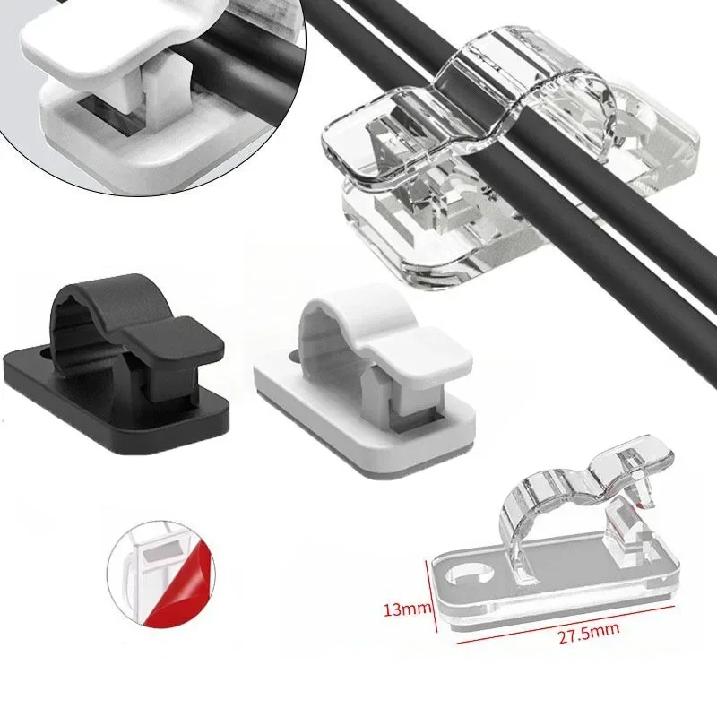 10/50 قطعة مقاطع كابلات ذاتية  - مراجعة Car Cable Organizer وسعره