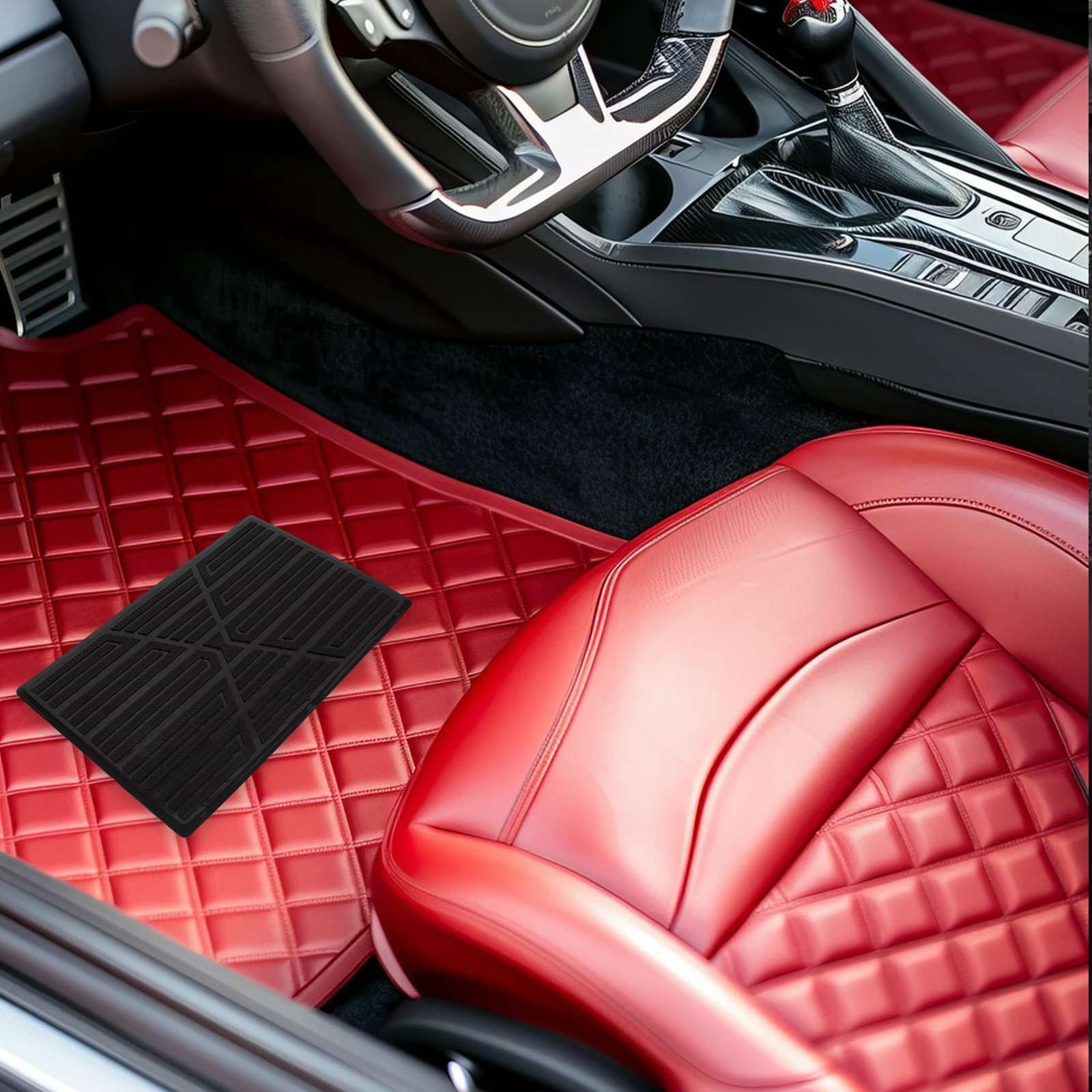 رقعة مطاطية قوية لإصلاح سجاد أ - مراجعة Car Floor Mat وسعره