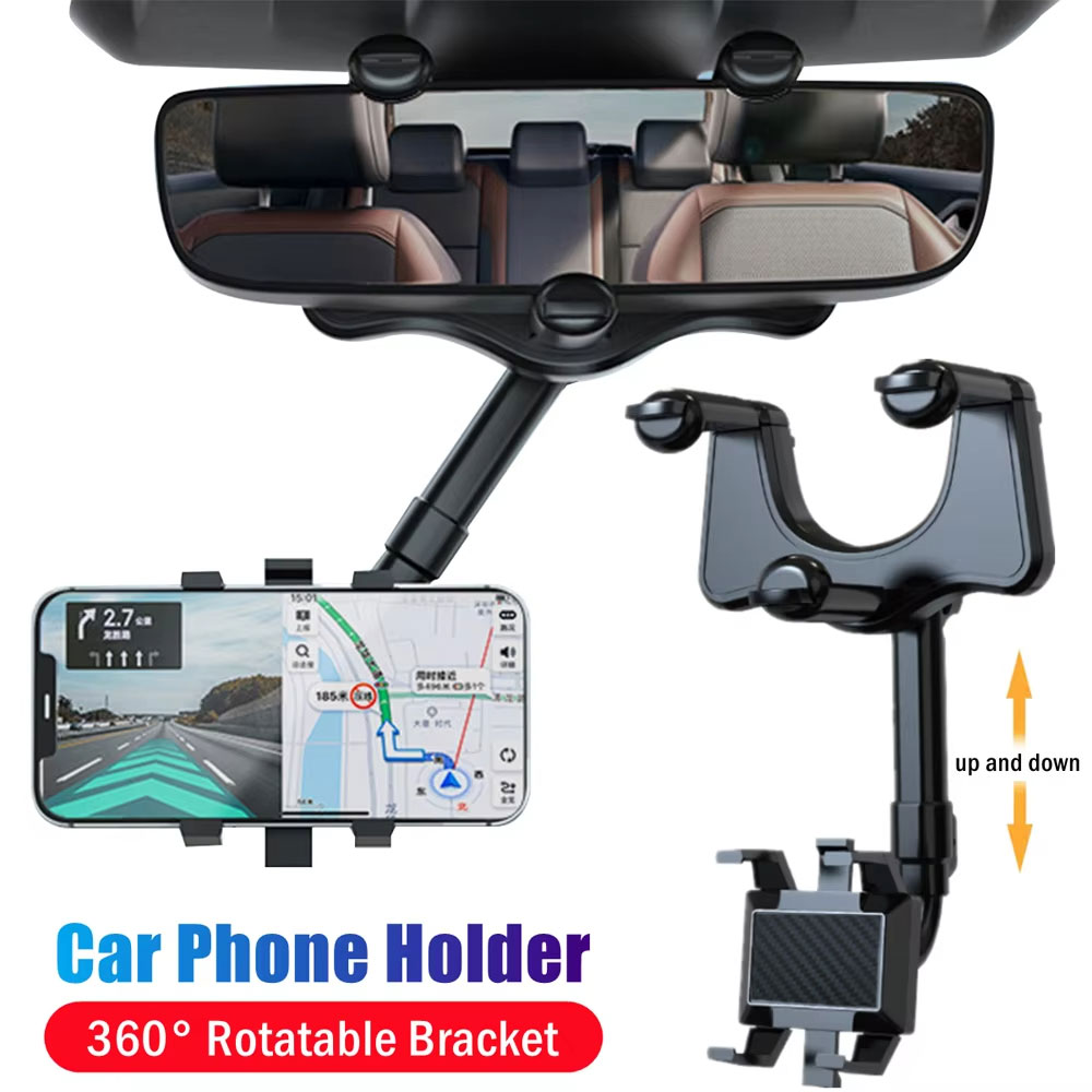 حامل هاتف مرآة الرؤية الخلفية  - مراجعة Car Mirror وسعره