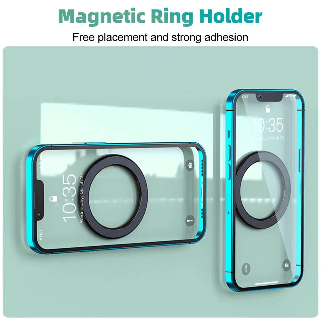 حامل حلقي مغناطيسي لاصق قوي مت - مراجعة Car Phone Holder وسعره