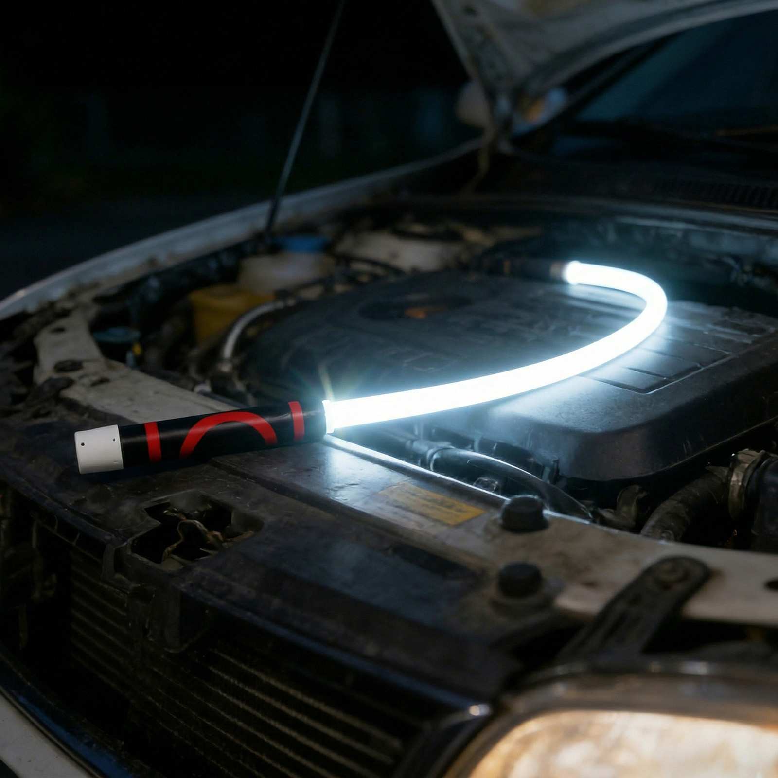 مصباح يدوي LED على شكل عصا بعم - مراجعة Car Led Light وسعره