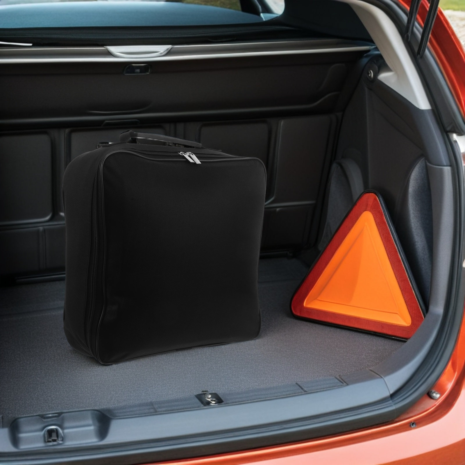 حقيبة محمولة للكابلات الكهربائ - مراجعة Car Cable Organizer وسعره