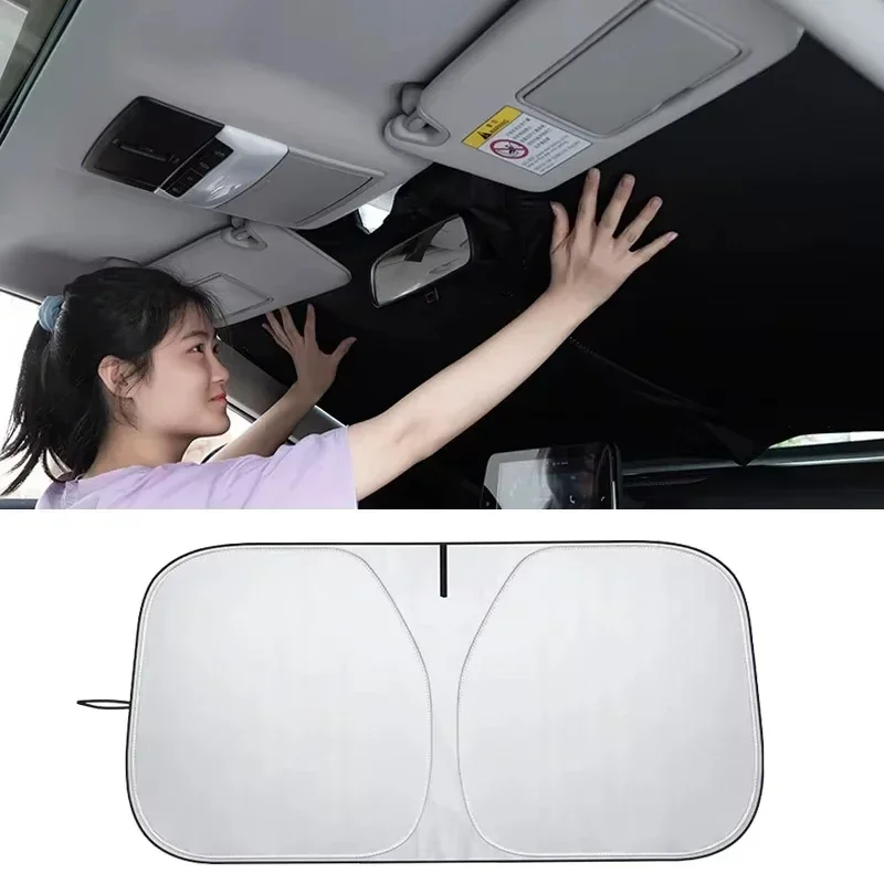 غطاء واقي من الشمس للنافذة الأ - مراجعة Windshield Sun Shade وسعره
