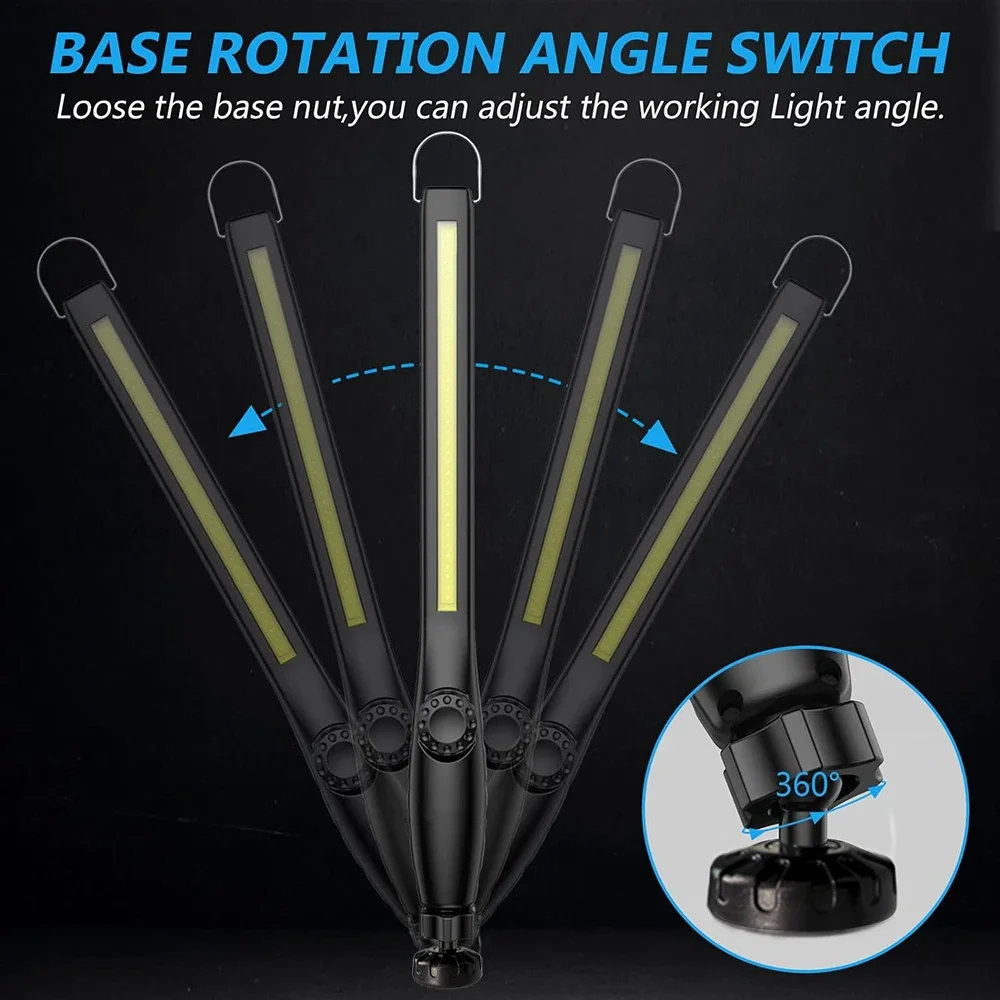 مصباح يدوي COB متعدد الوظائف م - مراجعة Car Led Light وسعره
